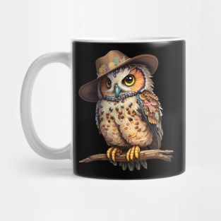 Cowboy Owl Mug